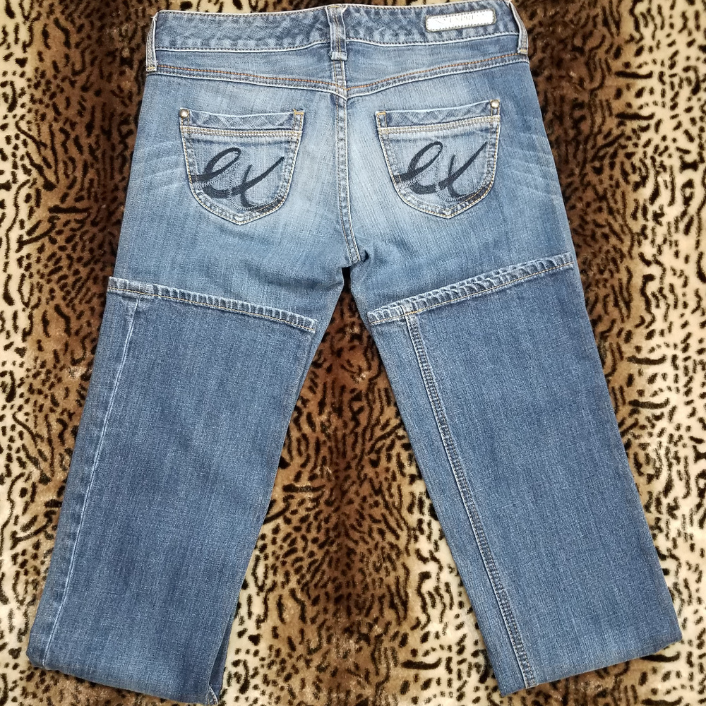 Express denim Boot cut Jeans Stella low-rise regular fit size 01